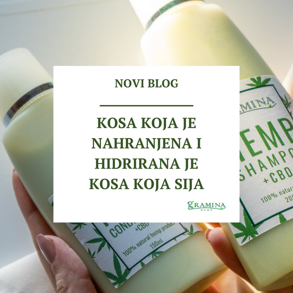 Kosa koja je nahranjena i hidrirana je kosa koja sija