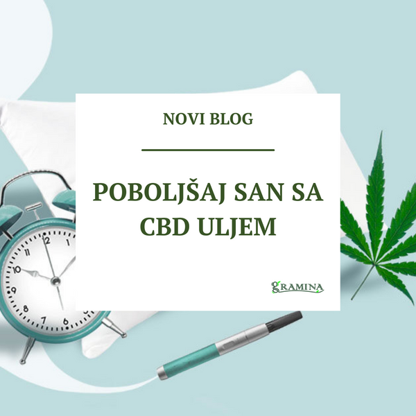 POBOLJŠAJ SAN SA CBD ULJEM