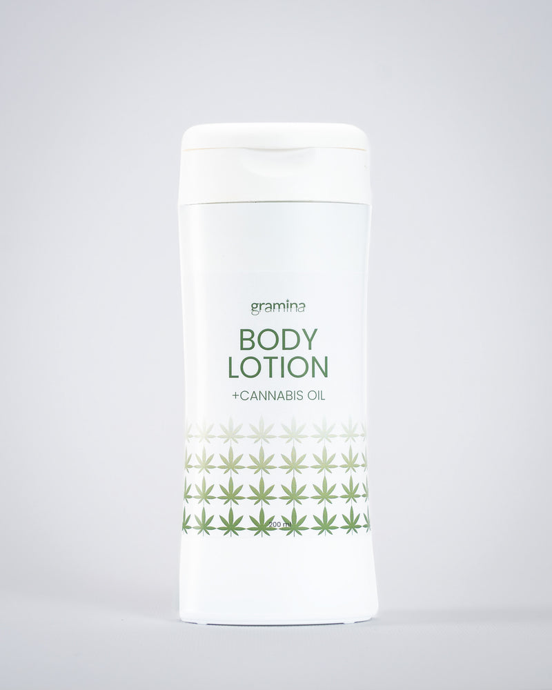 LOSION ZA TELO SA KANABISOVIM ULJEM CBD ulje za telo, BODY LOTION CANNABIS OIL