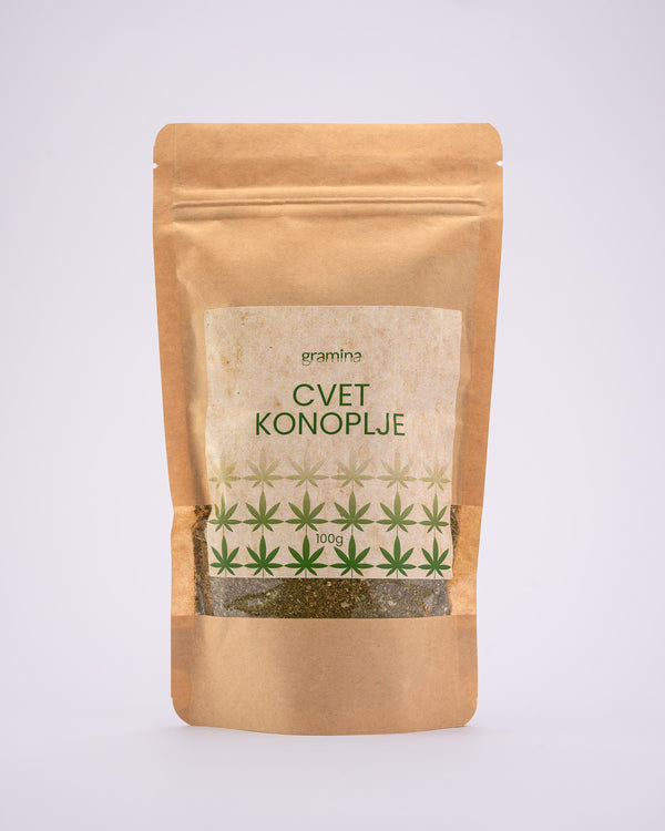SUŠENI CVET KONOPLJE