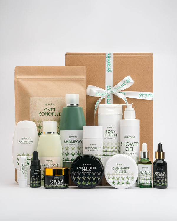 GRAMINA DELUXE KOLEKCIJA CBD ulje deluje opuštajuće na telo i um